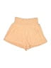 Z Supply 100% Polyester Tweed Yellow Shorts Size M - photo 1