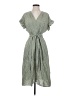 Max Studio Checkered-gingham Green Casual Dress Size XS - photo 1
