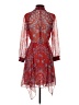 BCBGMAXAZRIA 100% Polyester Paisley Red Cocktail Dress Size 2 - photo 2