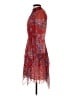 BCBGMAXAZRIA 100% Polyester Paisley Red Cocktail Dress Size 2 - photo 5