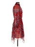 BCBGMAXAZRIA 100% Polyester Paisley Red Cocktail Dress Size 2 - photo 4