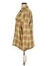 Evan Picone Plaid Tan Long Sleeve Button-Down Shirt Size 16 - photo 5