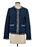 J. McLaughlin Polka Dots Blue Jacket Size XS - photo 1