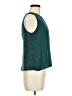 Forever 21 100% Polyester Teal Sleeveless Blouse Size M - photo 4