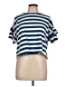 Universal Thread Stripes Blue Short Sleeve Top Size L - photo 1