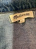 Madewell 100% Cotton Blue Denim Jacket Size S - photo 6