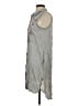 Terre Bleue 100% Lyocell Floral Gray Sleeveless Button-Down Shirt Size S - photo 5
