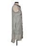 Terre Bleue 100% Lyocell Floral Gray Sleeveless Button-Down Shirt Size S - photo 4