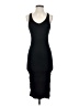 Olivaceous Solid Black Cocktail Dress Size S - photo 1