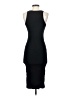 Olivaceous Solid Black Cocktail Dress Size S - photo 2