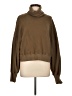 AGOLDE 100% Cotton Brown Turtleneck Sweater Size L - photo 1