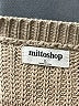 Mittoshop 100% Cotton Tan Pullover Sweater Size L - photo 7
