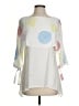 Feratelli White 3/4 Sleeve Blouse Size S - photo 1