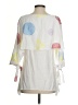 Feratelli White 3/4 Sleeve Blouse Size S - photo 2
