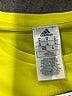 Adidas 100% Polyester Yellow Active T-Shirt Size M - photo 7