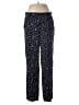Apt. 9 Polka Dots Blue Casual Pants Size M - photo 1