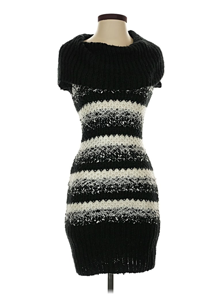 Pre-owned Candies Candie's Cocktail Dress In Black