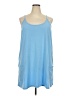 Ekouaer Blue Sleeveless Top Size 2X - photo 1