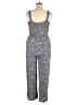 Bravissimo 100% Viscose Animal Print Gray Jumpsuit Size 16 - photo 2