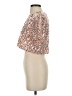Shein Tan Short Sleeve Blouse Size 4 - photo 5