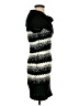 Candie's Stripes Black Cocktail Dress Size S - photo 4