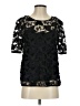Baum Und Pferdgarten 100% Polyester Black Short Sleeve Top Size EU 36 / US 6 - photo 1