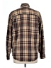Assorted Brands Plaid Brown Long Sleeve Button-Down Shirt Size L - photo 2