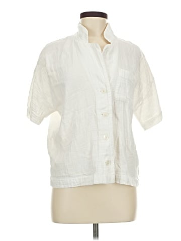 A'reve Short Sleeve Button-Down Shirt (view 1)