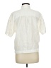 A'reve White Teal Short Sleeve Button-Down Shirt Size M (estimated) - photo 2