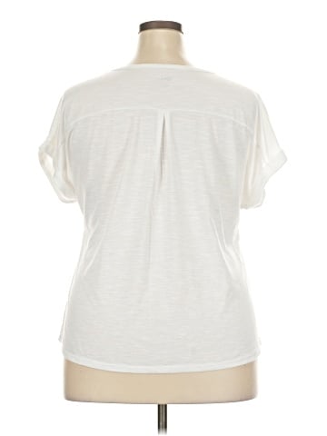 Style&Co Short Sleeve Blouse (view 2)