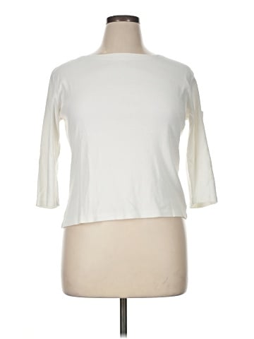 Lauren by Ralph Lauren 3/4 Sleeve T-Shirt (view 1)