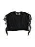 Cato Black 3/4 Sleeve Blouse Size 10 - 12 - photo 2