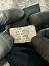 Vintage Blue Stripes Black Casual Pants Size L - photo 8