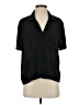 Lulus Black Short Sleeve Blouse Size S - photo 1