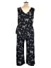 Kaileigh Stars Black Jumpsuit Size XL - photo 2