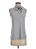 Anne Klein Gray Sleeveless Blouse Size XS - photo 1