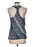 Parker 100% Silk Blue Sleeveless Silk Top Size M - photo 2