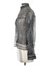 Rag & Bone Polka Dots Silver Long Sleeve Blouse Size XS - photo 5