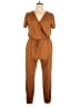 Prettygarden Solid Brown Jumpsuit Size XL - photo 1