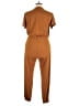 Prettygarden Solid Brown Jumpsuit Size XL - photo 2