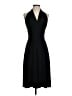 Evan Picone Solid Black Cocktail Dress Size 4 - photo 1