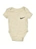 Nike Ivory Short Sleeve Onesie Size Newborn - photo 1