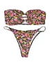 Unbranded Floral Pink Two Piece Swimsuit Size L - photo 1