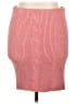 Express Chevron-herringbone Pink Red Casual Skirt Size XL - photo 1