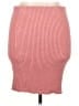 Express Chevron-herringbone Pink Red Casual Skirt Size XL - photo 2