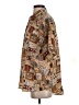 Whistles 100% Silk Print Tan Short Sleeve Silk Top Size S - photo 5