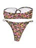 Unbranded Floral Pink Two Piece Swimsuit Size L - photo 2