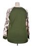 chic soul (chicsoul.com) Green Long Sleeve Top Size 2X - photo 2
