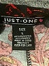 Just One Print Black Leggings Size L - photo 7