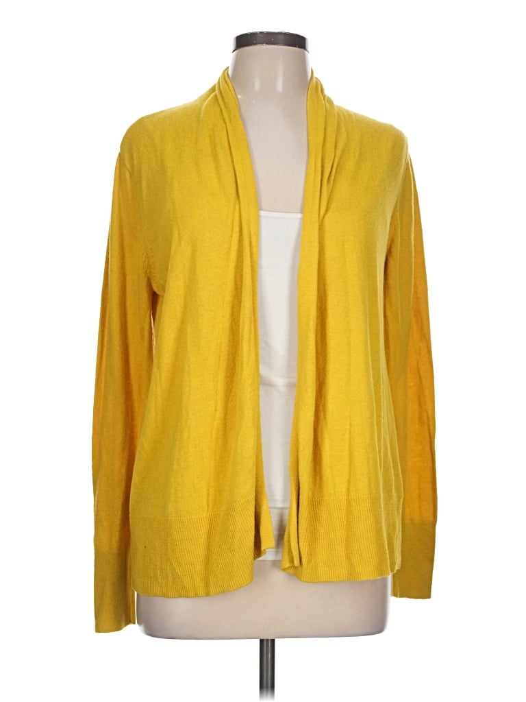 Pre-owned Old Navy Cardigan Sweater In Yellow